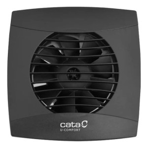 Extractor Cata U-comfort Negro Uc10 Silencioso 10cm Español