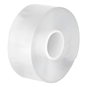 Cinta Doble Cara Reutilizable, Transparente 3mx30mm, Truper