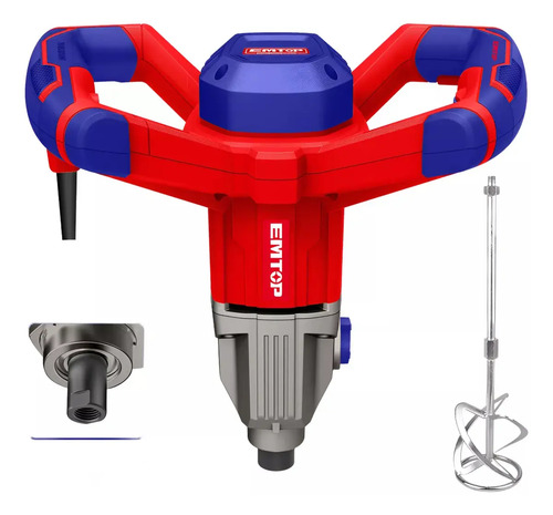Mixer Batidor Mezclador De Pinturas 1400w Emtop Emxr14001