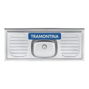 Pileta De Acero Inoxidable 1.20 Tramontina B.olimpia