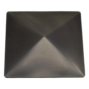 Tapa Sombrero Piramide P/caño Columna Hierro Tubular 100x100