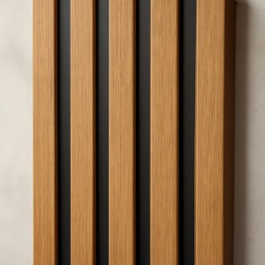 Panel Wpc Caoba Decorativo Revestimiento Pared Panel Pvc