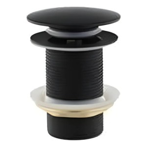 Válvula Tip Top Bronce Negro Mate Rimontti Bacha Lavat Bidet