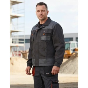 Combo Trabajo Pantalón Y Campera Camisa Reforzado Neo Safety
