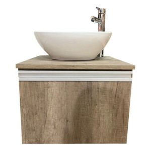 Mueble Aereo Baño Completo Bacha + Mueble + Grifería + Acc