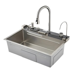 Pileta Digital Cocina Completa Acero Inox 304 Mas Accesorios