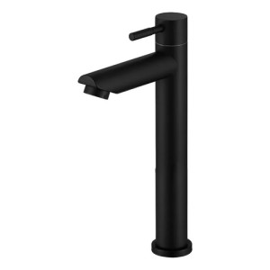 Monocomando Lavatorio Negro Mate 31cm Rimontti 5 Años Gtia