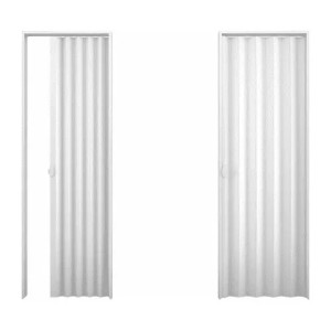 Puerta Plegable Pvc Blanca 0.80 X 2.10 Perfyline B.oli