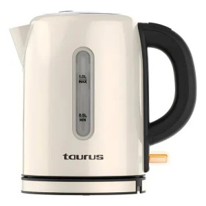 Jarra Electrica 1lt Calentador Agua Vintage Compact Cream Taurus 2400w
