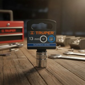 Dado Estriado 3/8 - 13 Mm. Truper D-3813-m