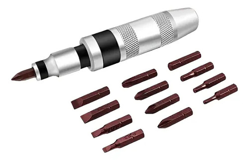 Destornillador De Impacto Industrial 14pz Wokin