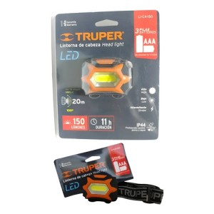 Linterna Minero Led 150 Lumenes Truper