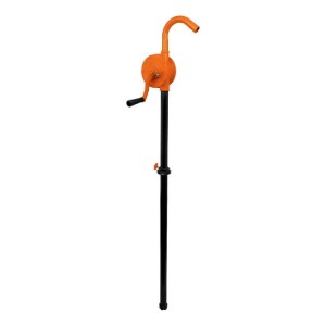 Bomba Extractora De Aceites Con Manivela, Truper Color Naranja Oscuro
