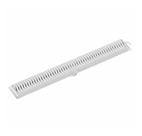 Receptáculo Desagüe Ducha Lineal Pvc Blanco Tigre 50cm - Imagen 2
