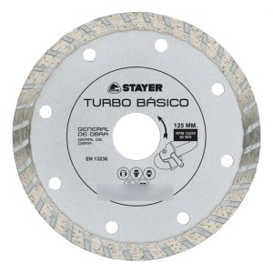 Disco Cortar 7 Diamantado Turbo Basico Stayer 180mm
