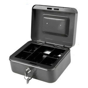 Caja Metalica Seguridad C/llaves 20x16x9cm Wqqx2h03 Wadfow