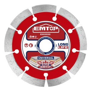 Disco Segmentado 4 1/2 10mm 115*22.2mm Emtop Eddc011152