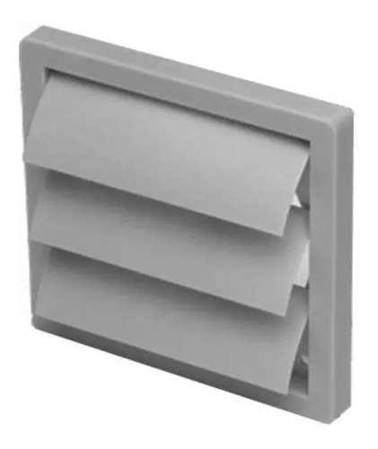 Persiana 21x21 Antiretorno Extraccion Ventilacion 150 Mm
