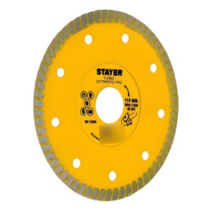 Disco Diamantado Cortar Materiales Ceramicos Stayer 115mm