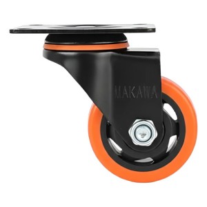 Pack 4 Ruedas Naranja Industrial 3 622075