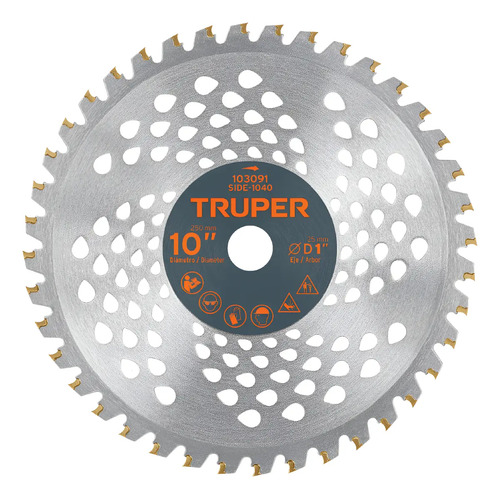 Disco C.tungsteno 10p/desmalezadora Side-1040