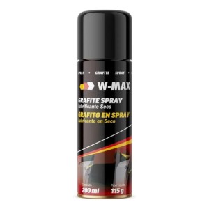 Grafito En Spray W-max Lubricante Seco 200ml