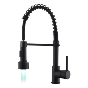 Monocomando Cocina Chef Mesada Rimontti Negro 51920 B.oli