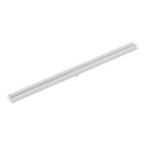 Ralo Linear 90 Cm Plano C Grelha Branca P Banheiro Tigre