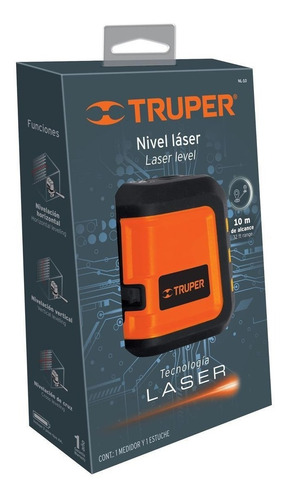 Nivel Laser Linea Roja 10mts Truper Nl-10 B.oli - Imagen 2