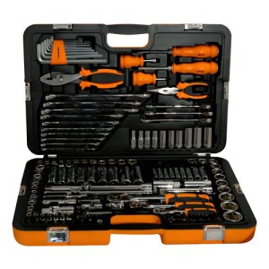 Juego Herramientas Lusqtoff 150pzs Racing Caja Set Tubos