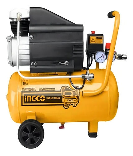 Compresor De Aire 24 Lts. 2 Hp Ingco Ac20248