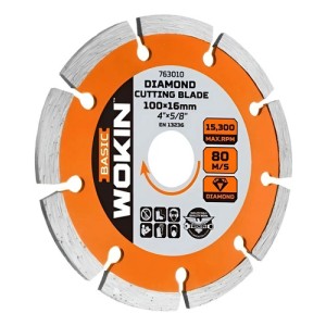 Disco Diamantado Segmentado 4-1/2 X7/8 115mm X 22.2mm Wokin