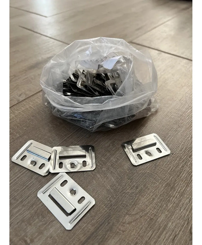 Clips De Fijación Para Panel Wpc Pack X 500 Unidades Chapita - Imagen 2