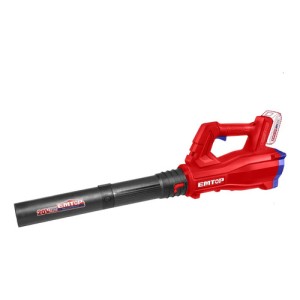 Sopladora A Bateria P20s 115km/h Industrial Emtop Color Rojo Sin Bateria