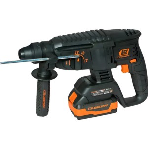 Rotomartillo A Batería C/2 Baterias 4.0amp+cargador Lusqtoff