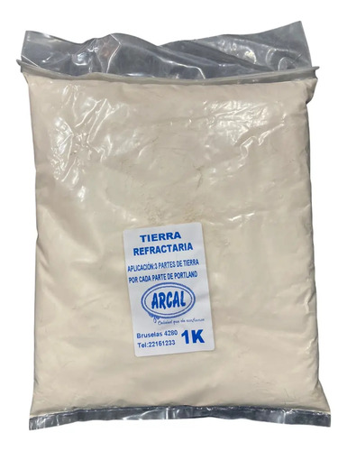 Tierra Refractaria 1 Kg Arcal