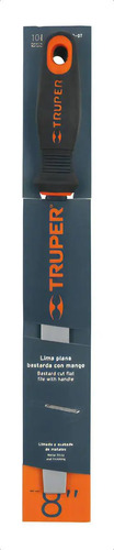 Lima Plana Bastarda Con Mango Comfort Grip 8'' Truper - Imagen 5