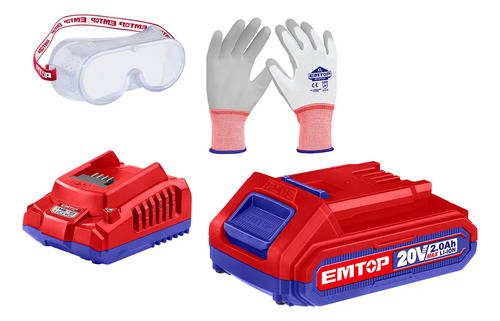 Mini Motosierra A Bateria 5 20 V Emtop Elga20581 - Imagen 3