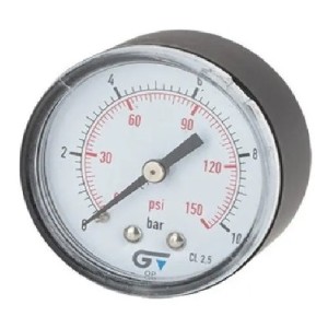 Manómetro Genebre Reloj 53mm 1/4 0-10bar / 0-150 Psi