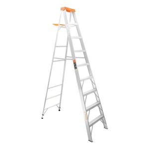 Escalera Aluminio Truper 8 Escalones Tijera 2.7 Mt 175 Kg