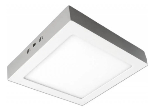Plafon Led Neutro Cuadrado Exterior 6 W