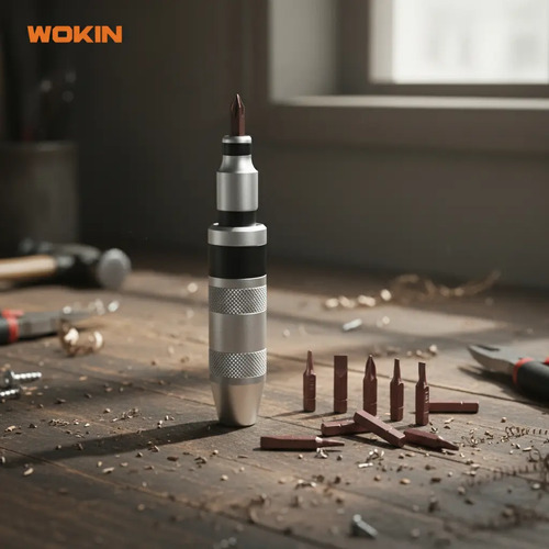Destornillador De Impacto Industrial 14pz Wokin - Imagen 2