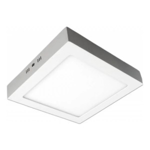 Plafon Led Neutro Cuadrado Exterior 18 W