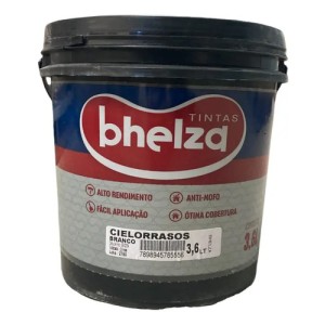 Pintura Cielorraso Interior Blanco 3.6lts Bhelza