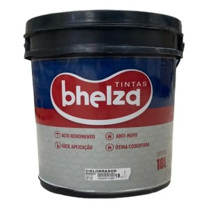 Pintura Cielorraso Interior Blanco 18lts Bhelza