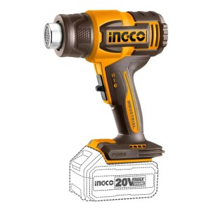 Pistola De Calor Ingco 550°c A Bateria P20s 20v + Accesorios