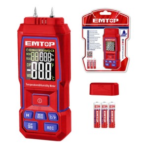 Medidor Digital De Humedad Emtop Emnn35031
