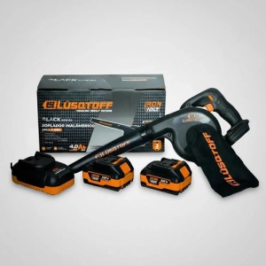 Soplador Aspirador Inalámbrico 18v C/bat 4ah Spl2.6-9bk