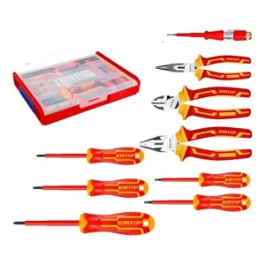 Kit De Herramientas Aisladas 5pcs C/caja Ehtsv01p05 Emtop