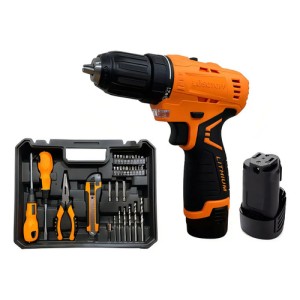 Taladro Atornillador Inalambrico Lusqtoff 12v 32 Acc Tal12-8
